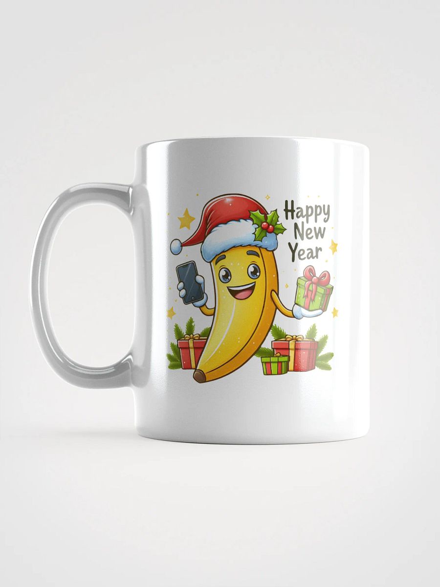 Cheerful Banana Santa Holiday Mug product image (6)