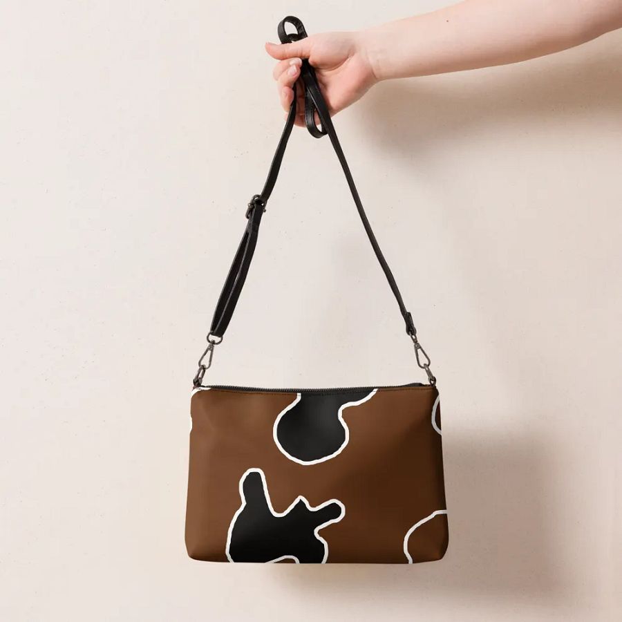 Golden Geometric Mandala Crossbody Bag product image (7)
