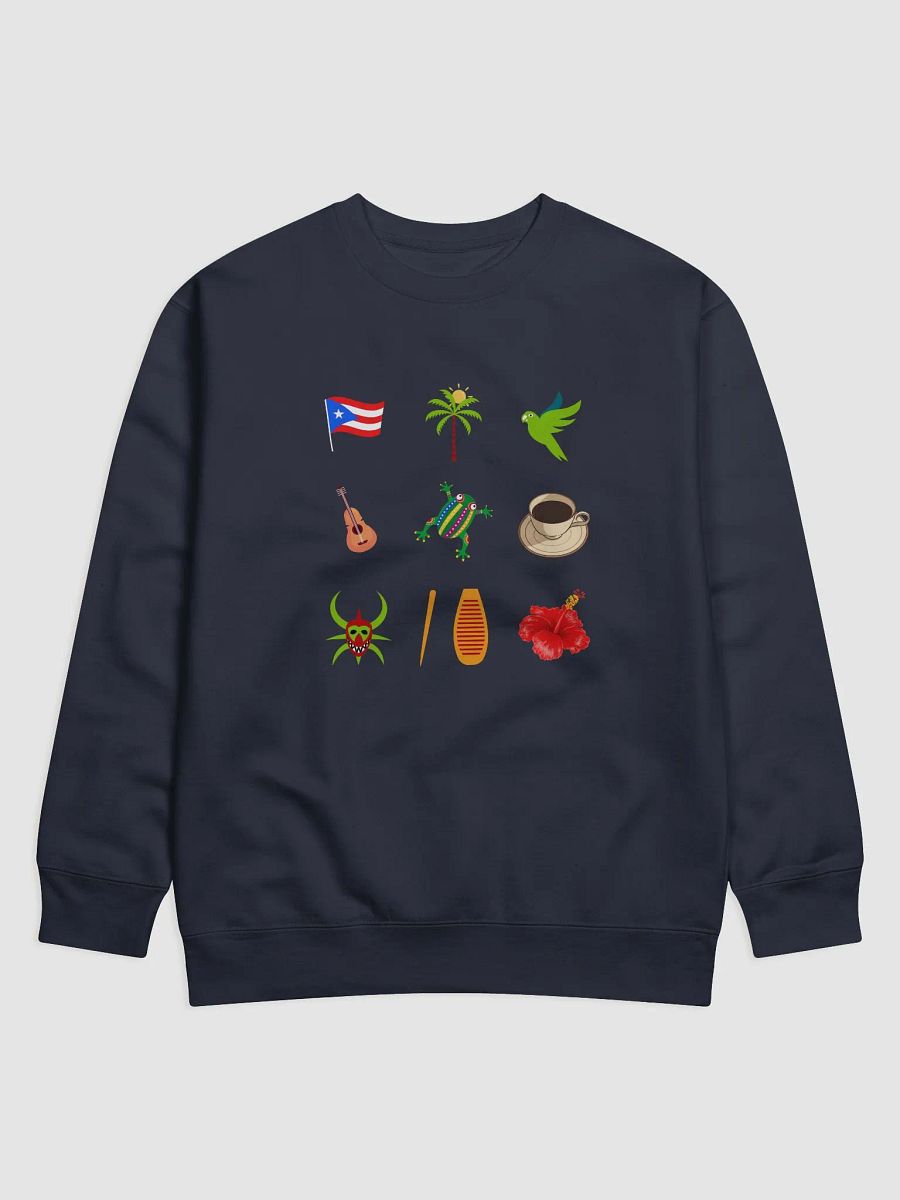 Símbolos de Puerto Rico Premium Crewneck Sweatshirt product image (1)