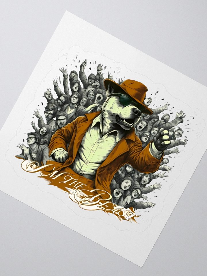 BEAST Mode Poster | I'M THE BEAST | Sticker product image (4)