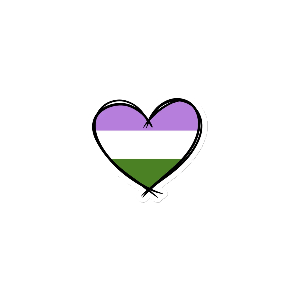 Gender Queer Pride Magnet product image (1)
