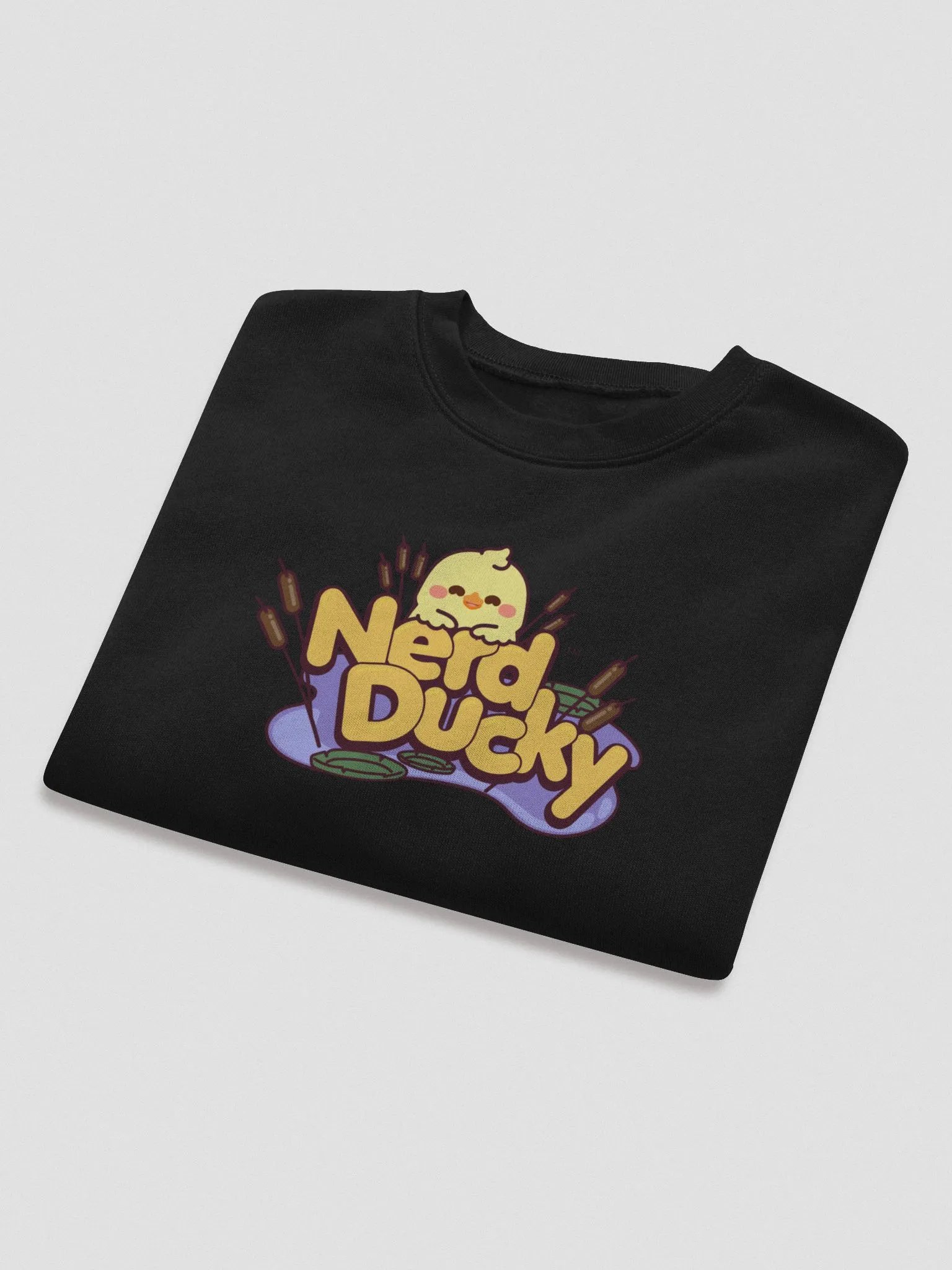 Ducky Logo Women's Crop Sweatshirt product image (3)