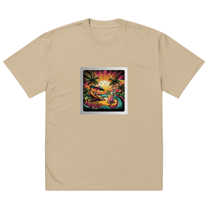 AS Colour Premium Oversized Faded T-Shirt | AI Design paradise product image (2)