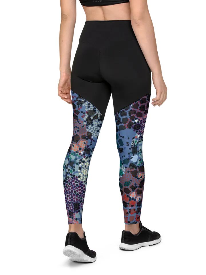 Stained glass-Sports Leggings product image (2)