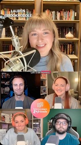 one of the many reasons we love @bookhuddle 🥰 

prepare to stack your TBR and catch the full conversation on the Between Page...