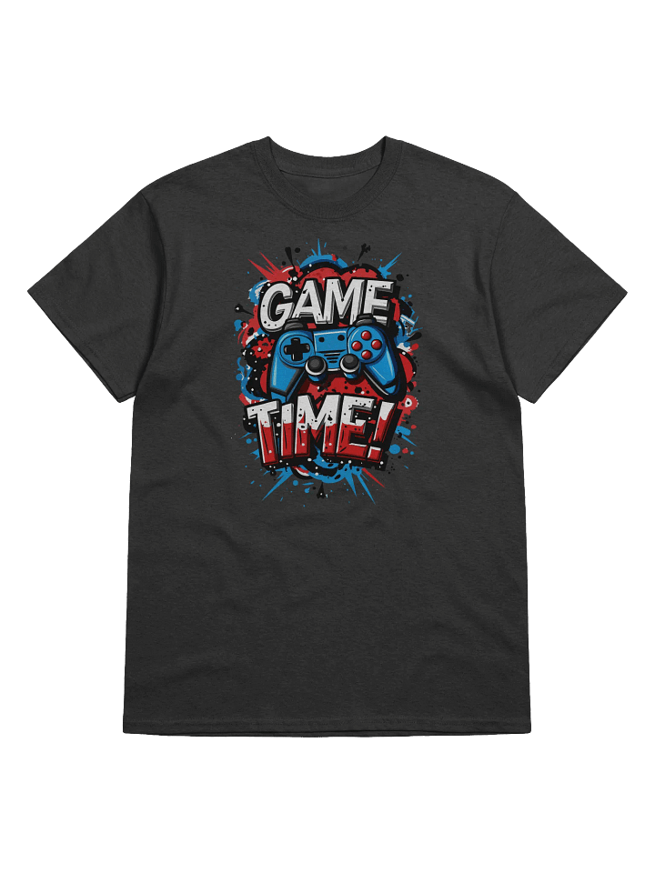 Game Time! Heavyweight Printed T-Shirt product image (1)