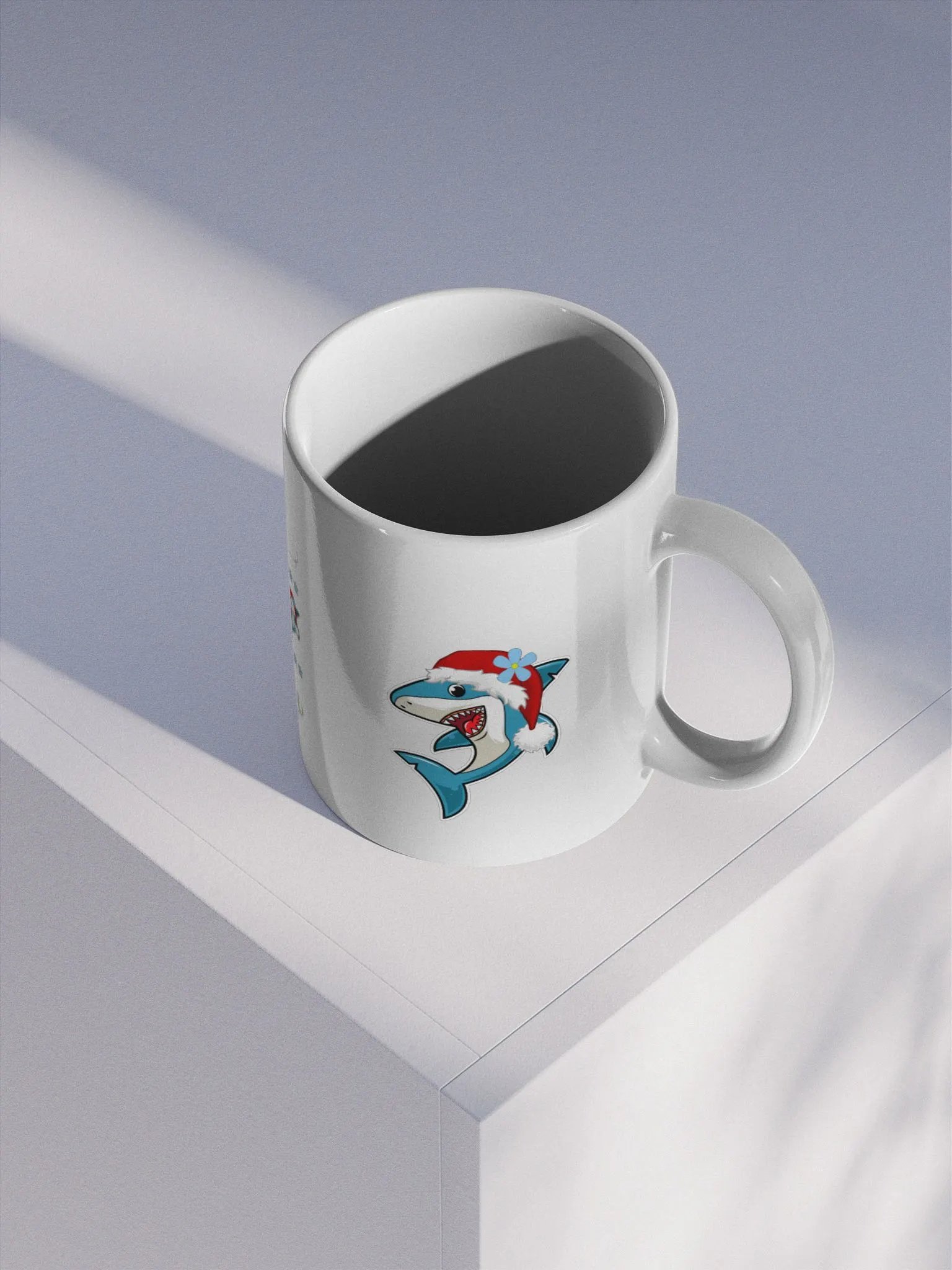 Naughty or Nice White Glossy Mug` product image (3)
