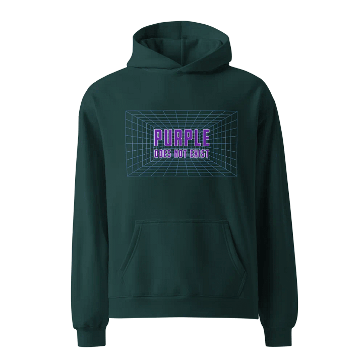 Purple Does Not Exist - UNISEX Oversized Hoodie product image (1)