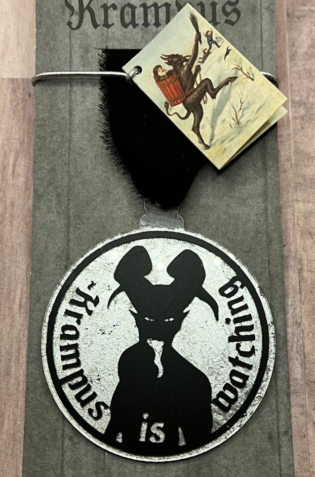 Krampus is Watching - Ornament with Story Card product image (1)