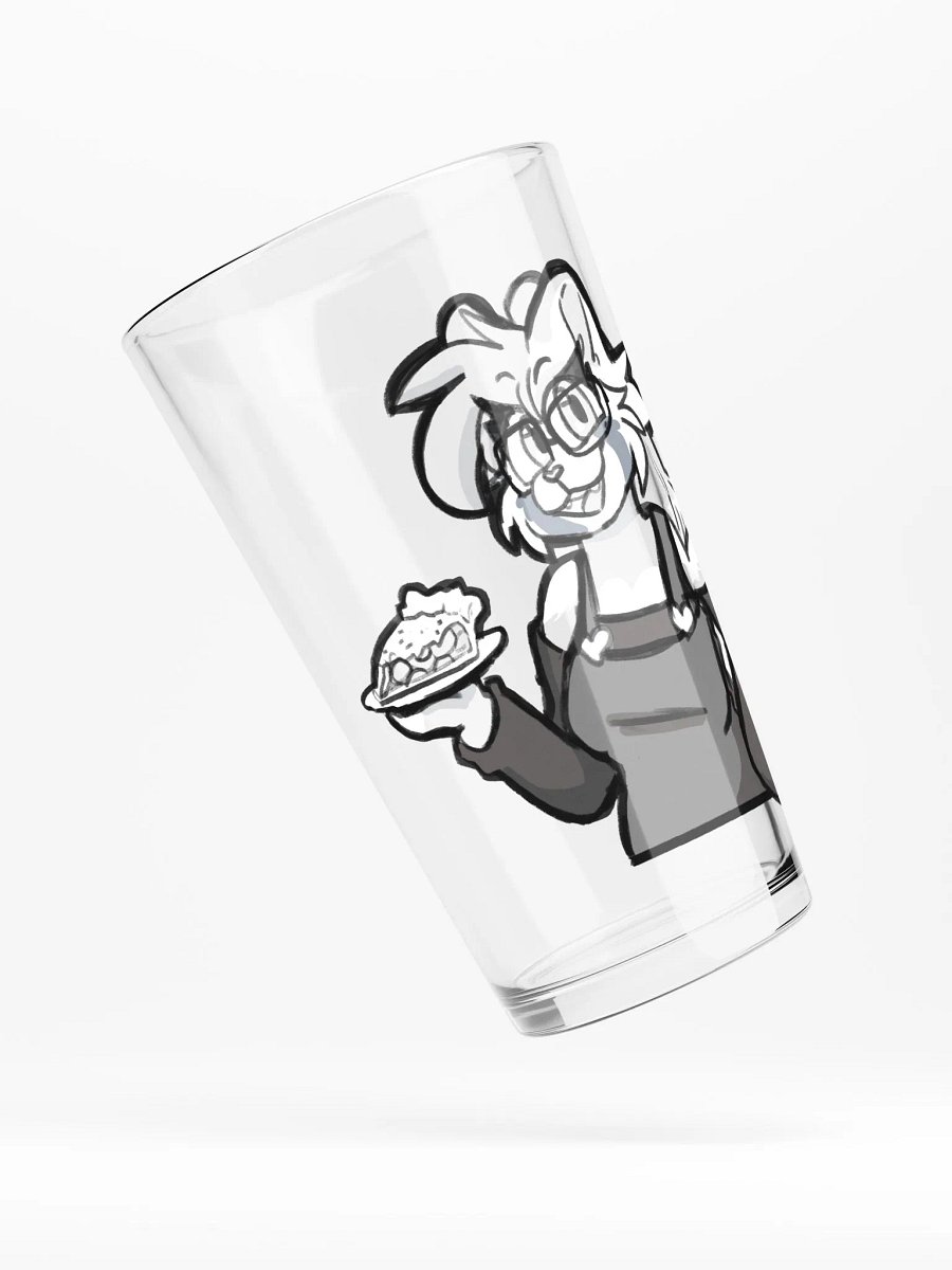 Pie-loving Red Panda Shaker Pint Glass product image (4)