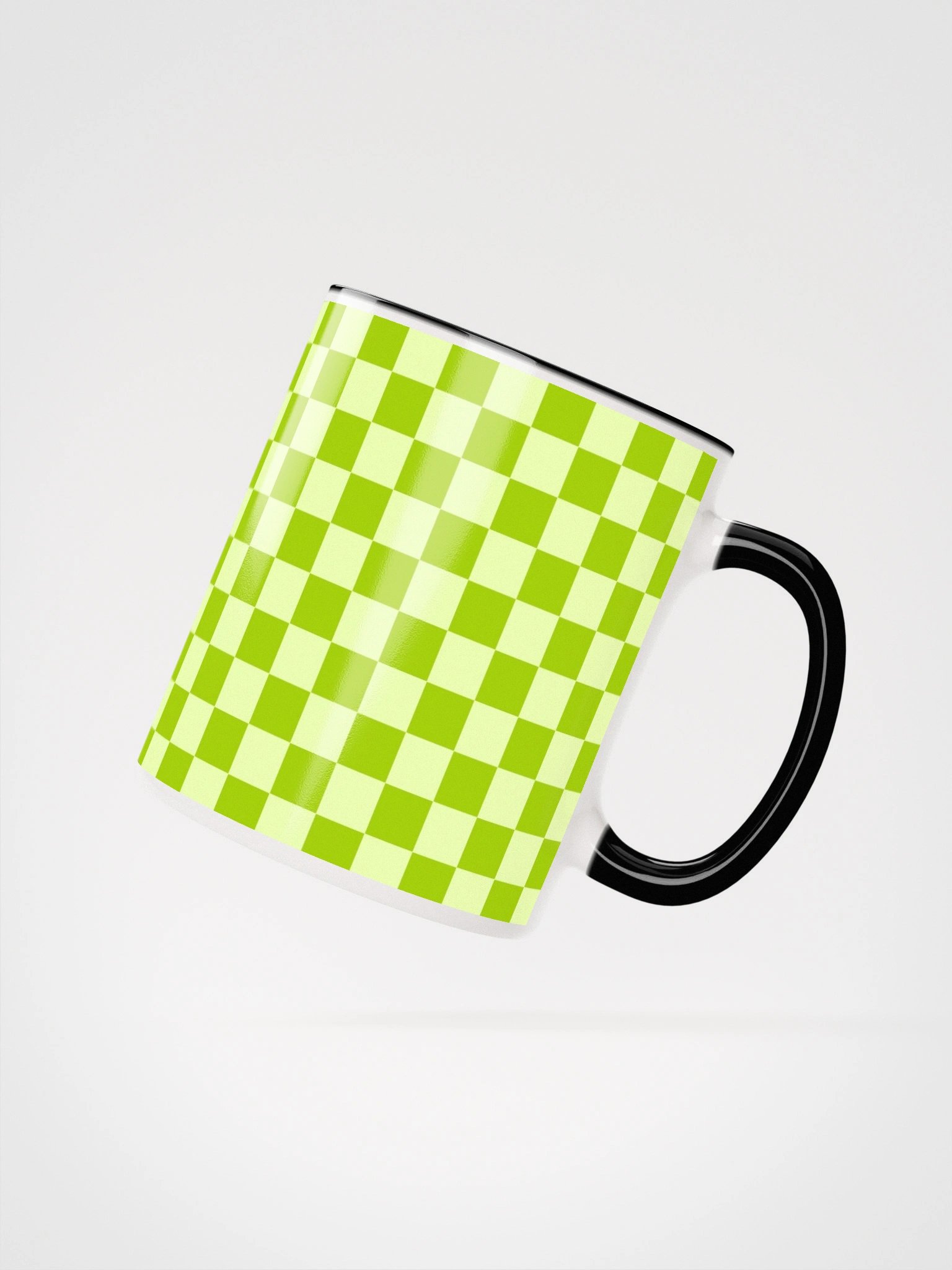 Checkered Mug in Green product image (13)