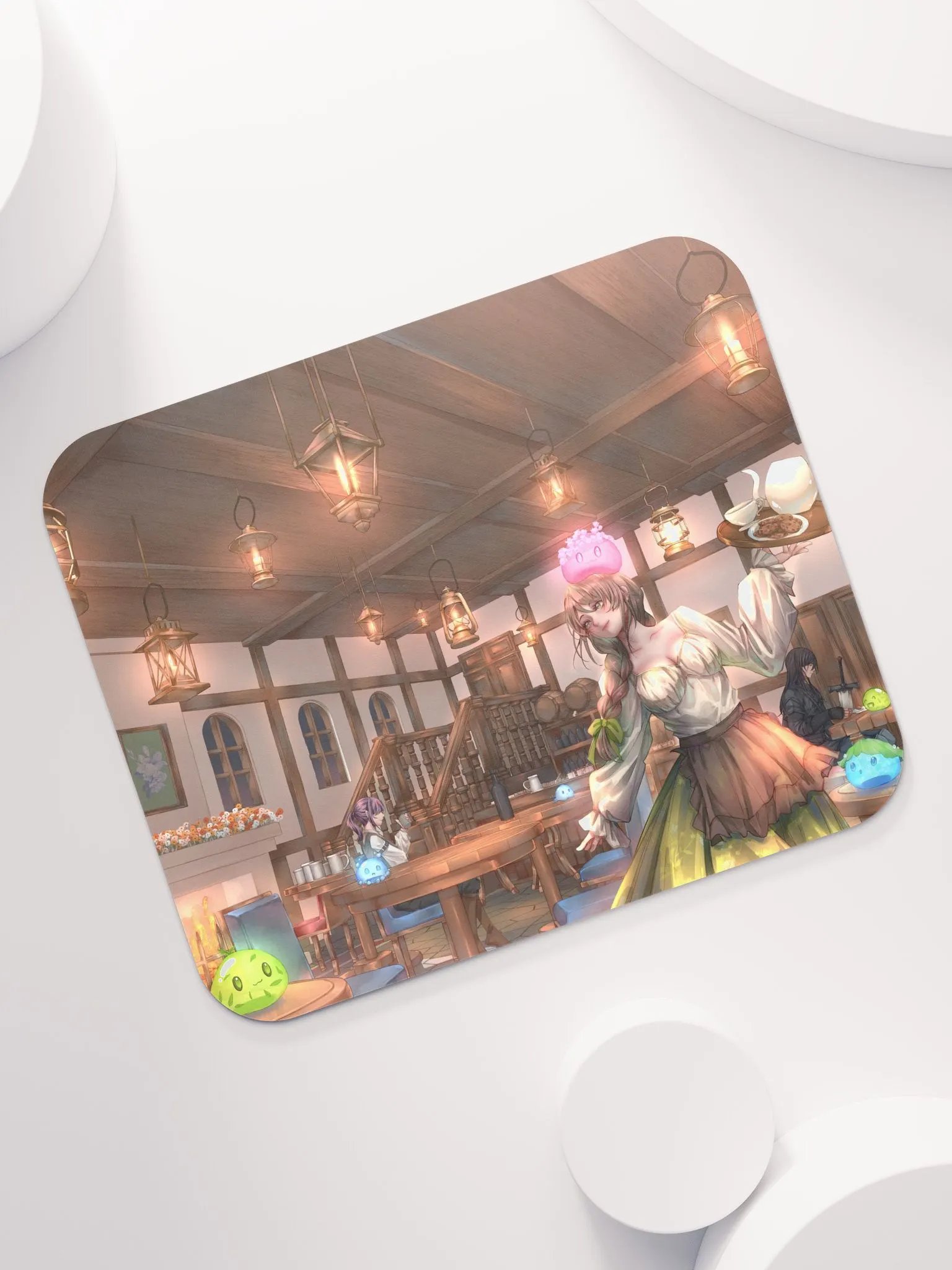 Slime Cafe Mouse Pad product image (7)