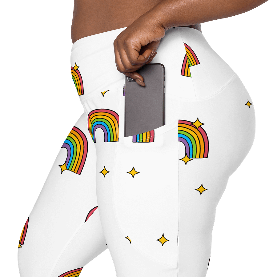 Stellar Rainbow Crossover Leggings product image (8)