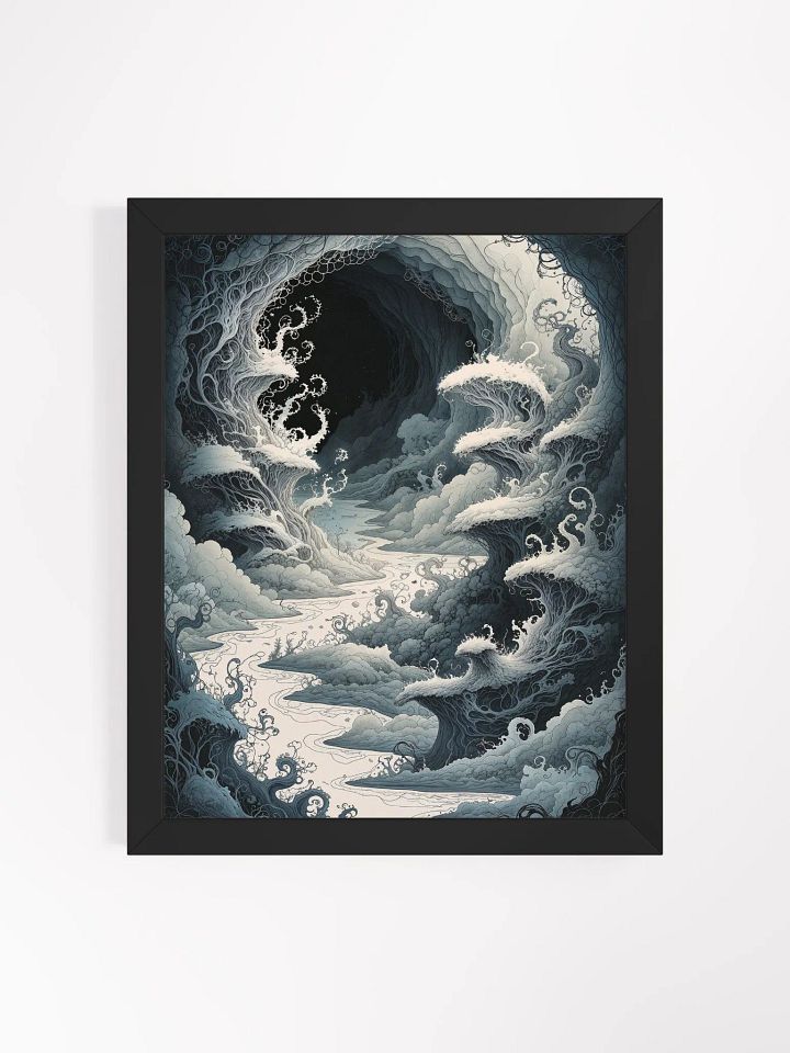Ethereal Flow Framed Print product image (5)