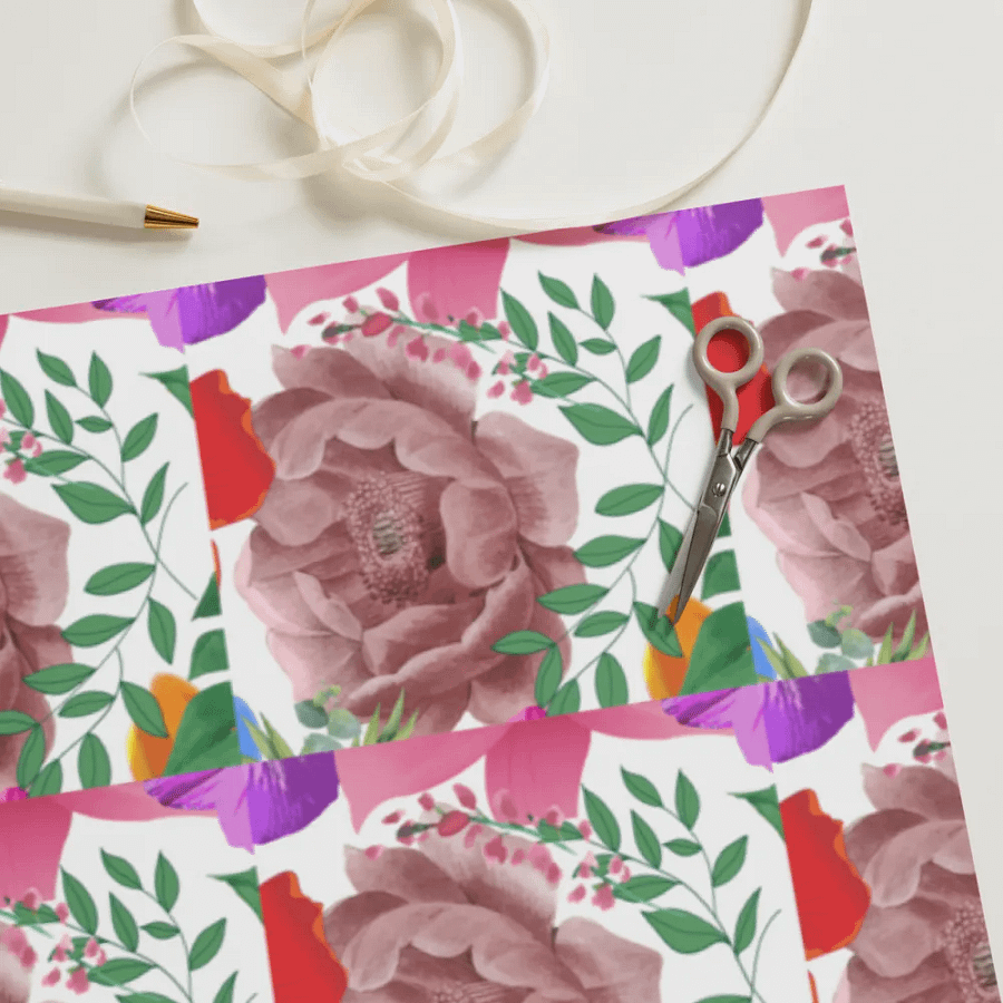 Blossom Harmony Wrapping Paper Set product image (11)