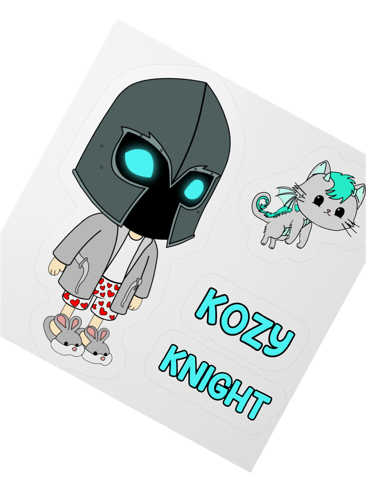 Kozy Knight Sticker Pack product image (4)