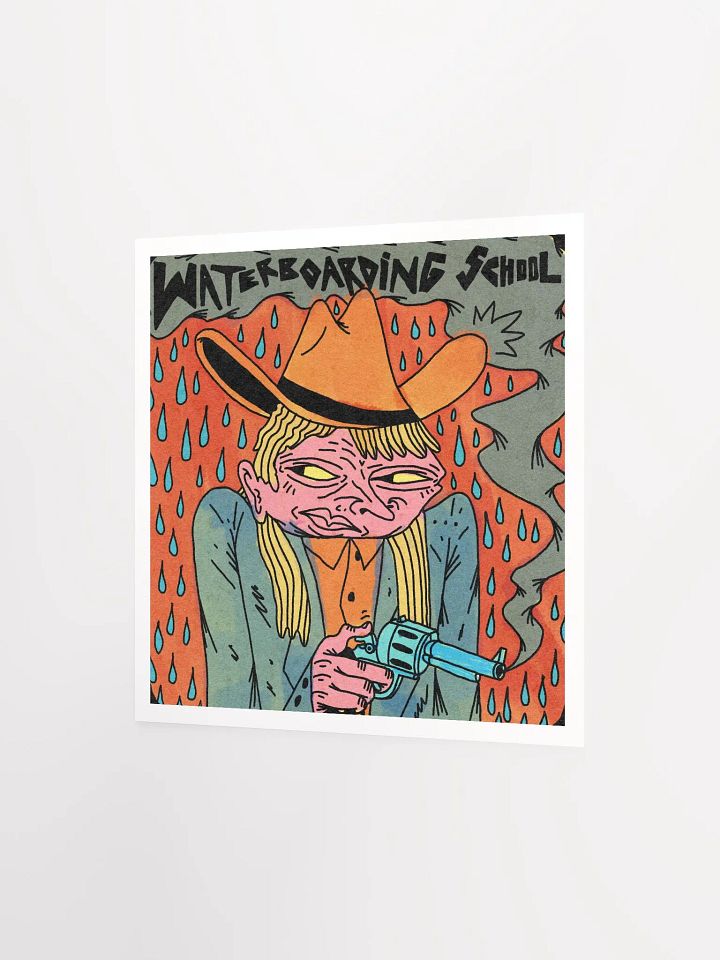 Poster Waterboarding School Cowboy product image (2)