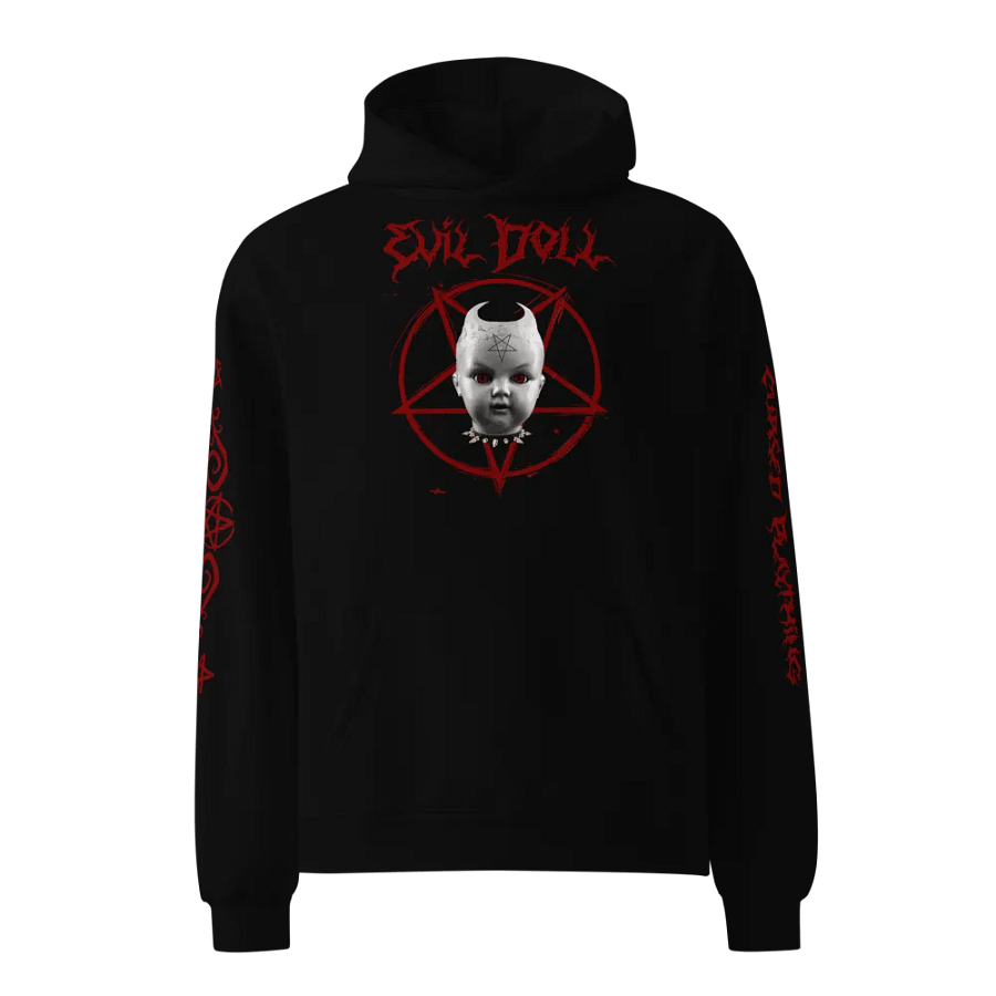 Evil Doll - Cursed Plaything - Unisex Oversized Hoodie product image (1)