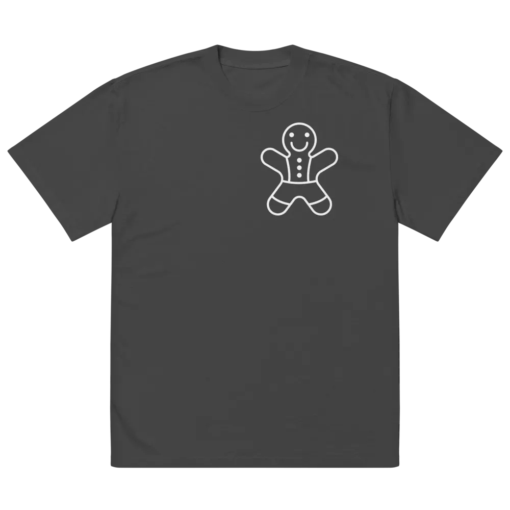 gingerbread + snowman T-shirt product image (2)