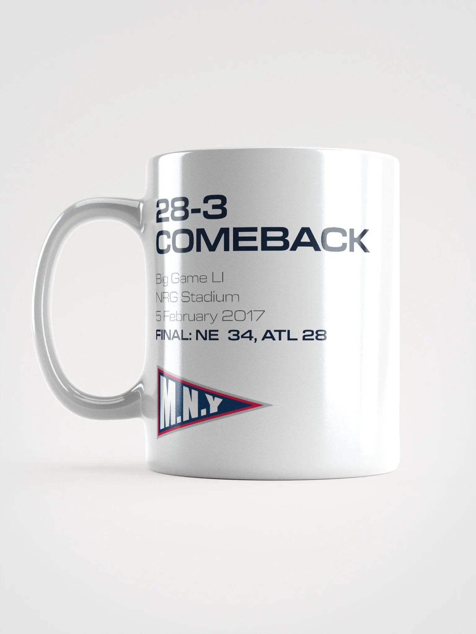 New England 28-3 Comeback Memory Mug product image (6)