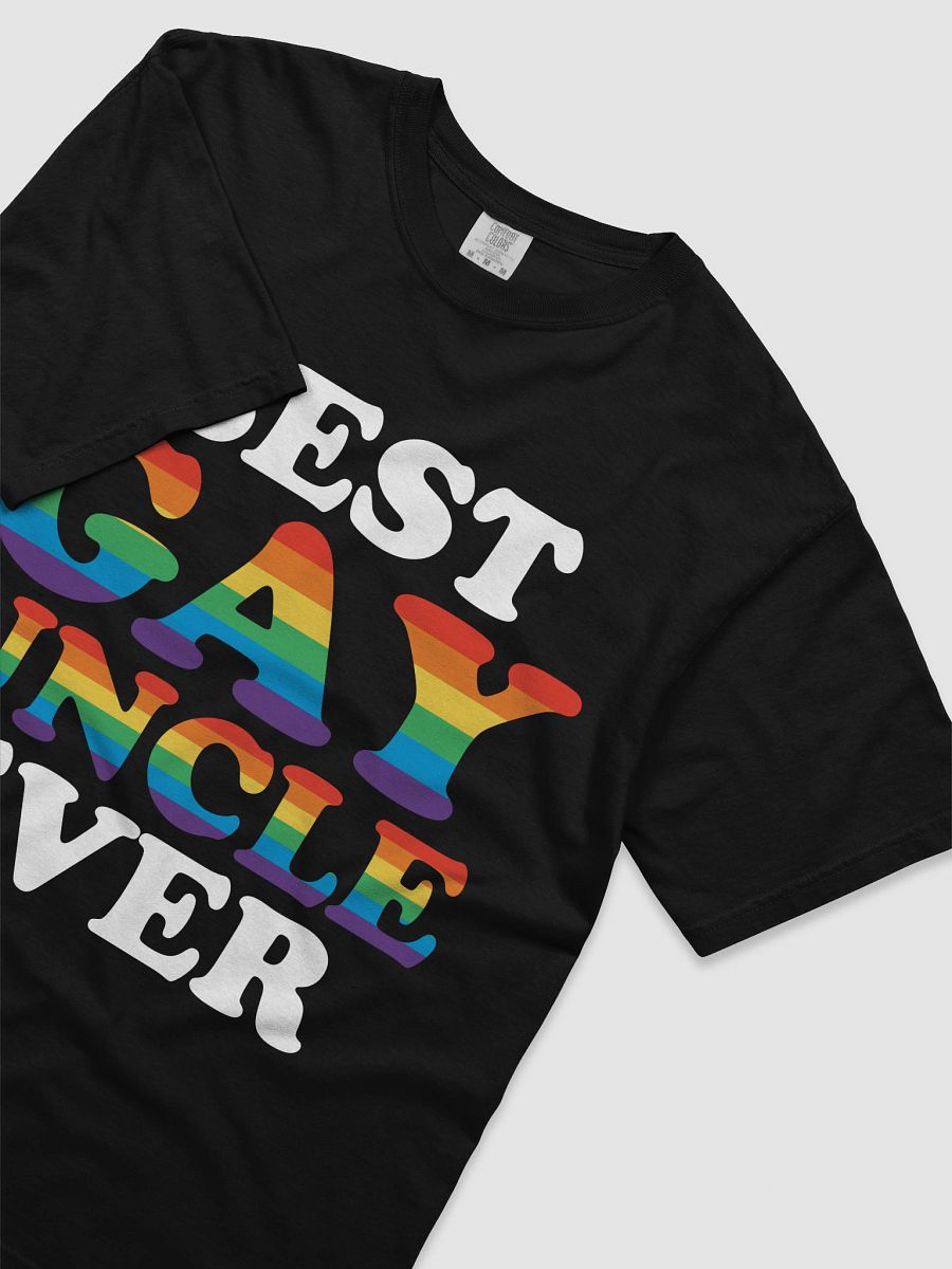 Rainbow Pride Best Gay Uncle T-Shirt product image (14)