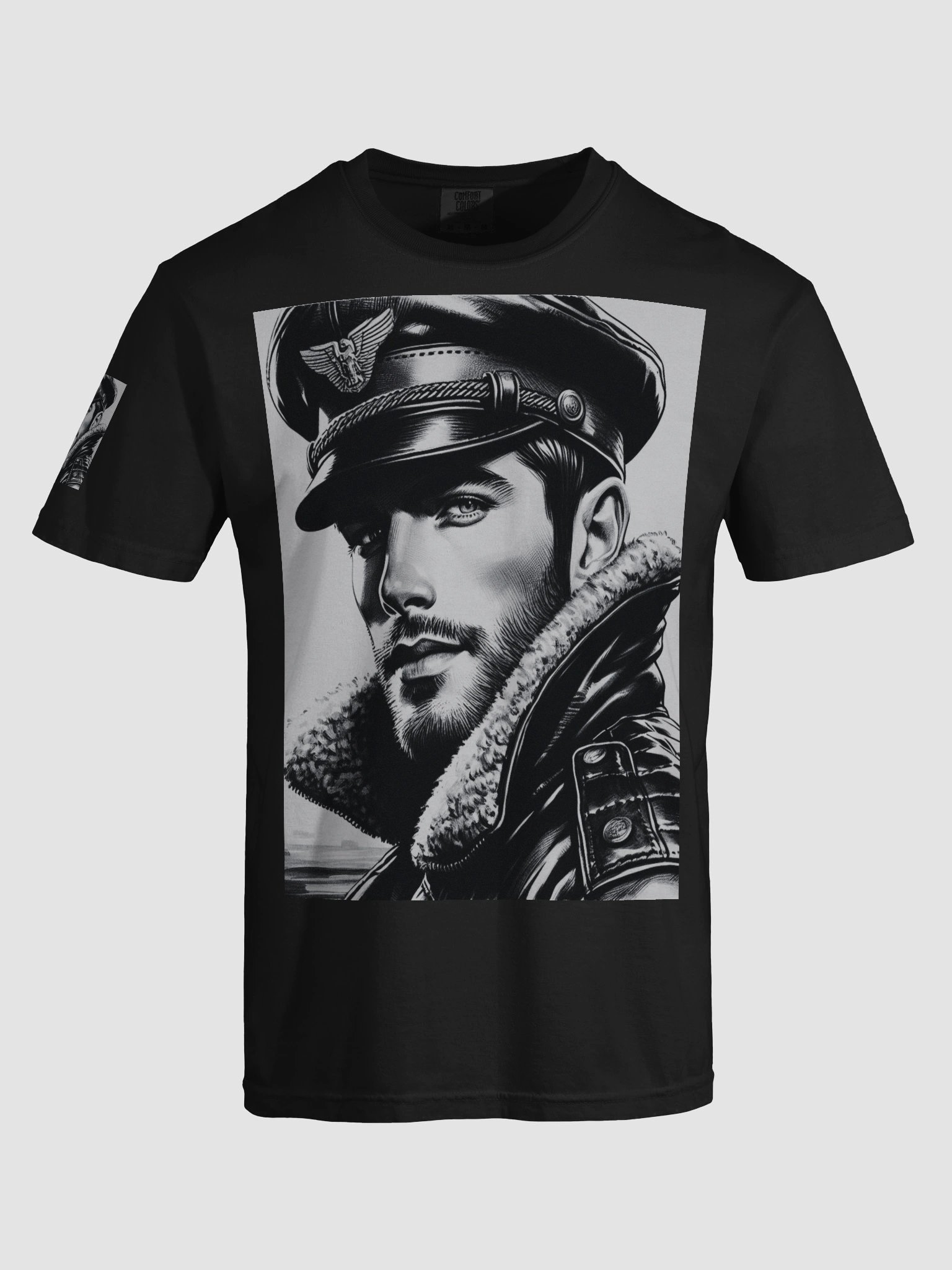 Limited Time Offer Lucky DIP bonus! Leather Daddy German Airman Pride Graphic Design T Shirt product image (7)