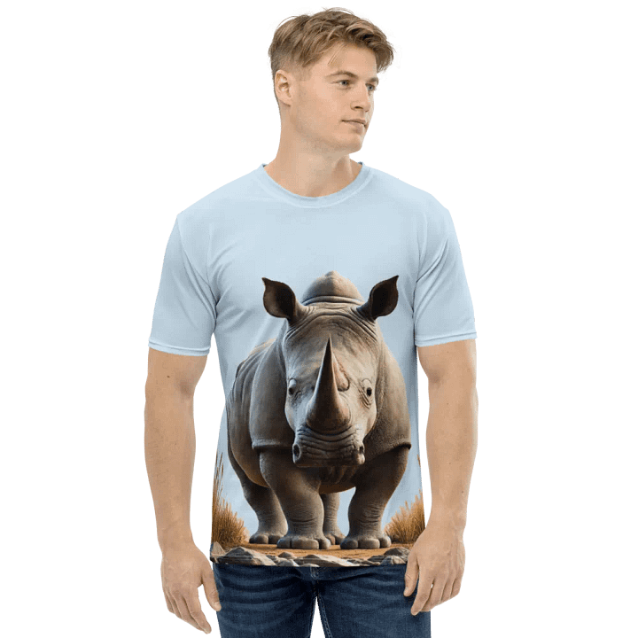 Majestic Rhino All-Over Print Tee product image (1)