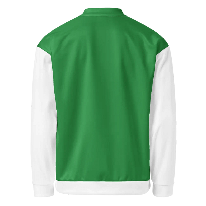 Orm Kornnaphat Unisex Bomber Jacket (Green & White) product image (2)