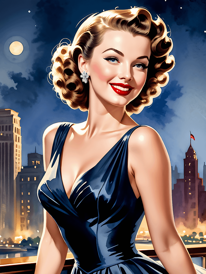1940s Big Band Swing: Classic Hits & Vintage Vibes (5120 x 2880 px background image) product image (1)