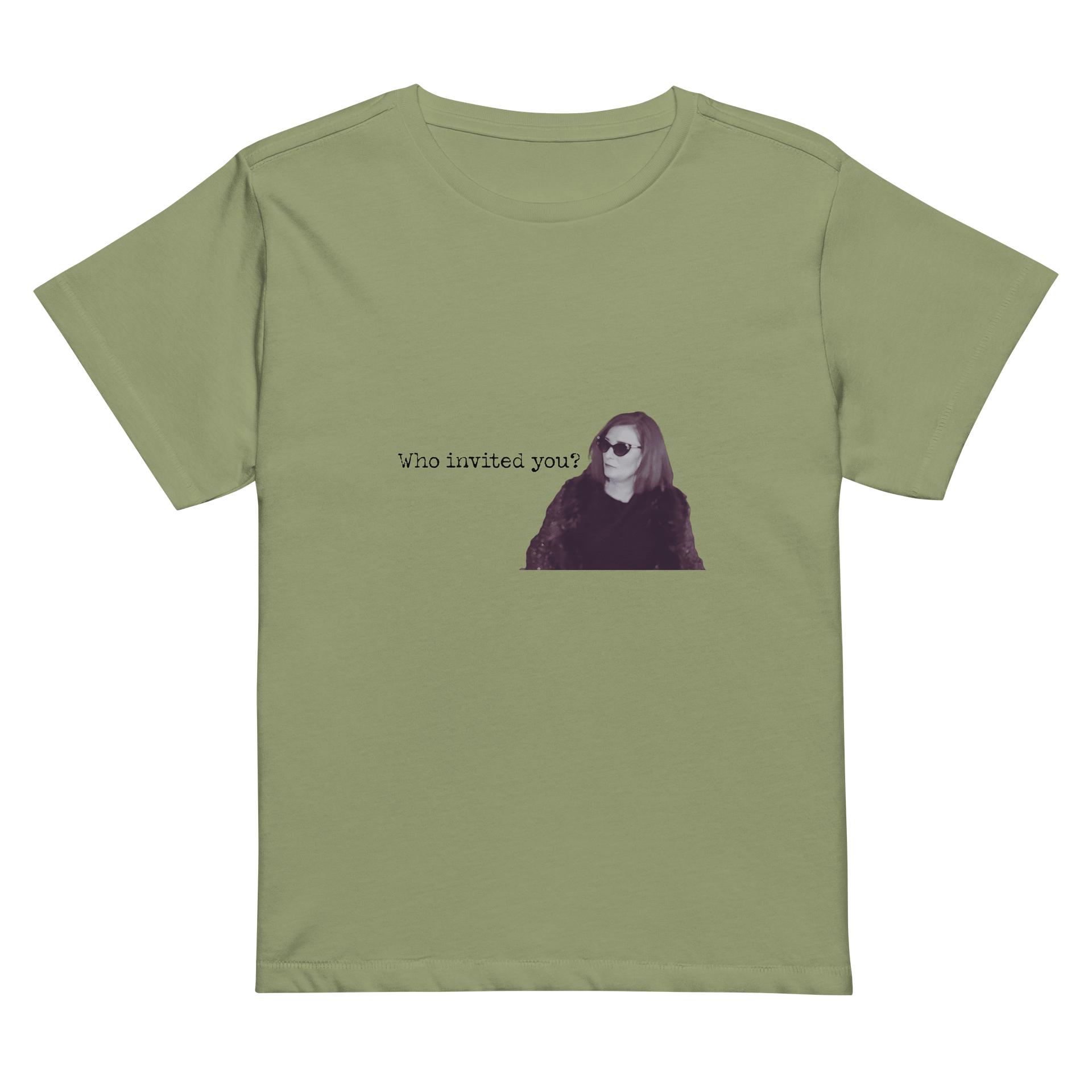 Who invited you? High-Waisted Tee product image (26)