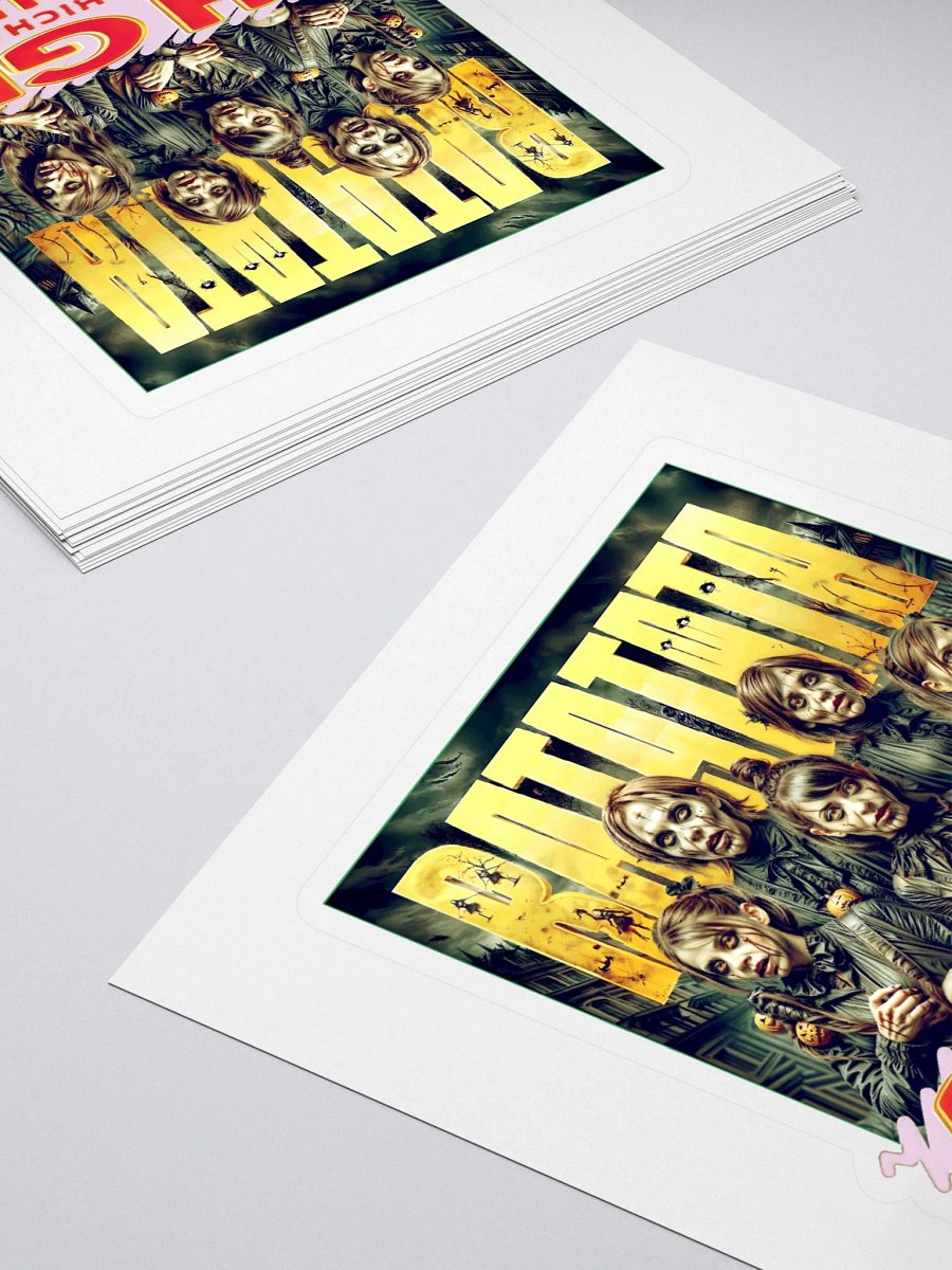 RATATATA Zombie variation #1 Kiss Cut Stickers product image (4)
