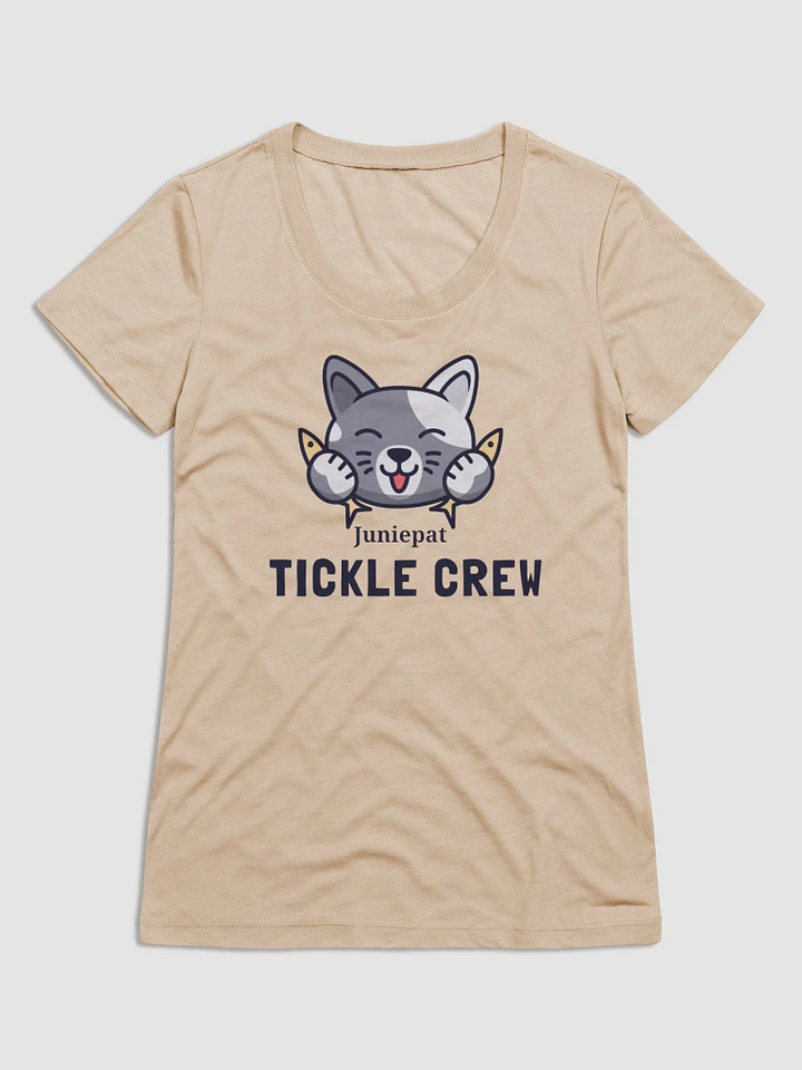 Ladies Tickle Crew Triblend Shirt product image (8)