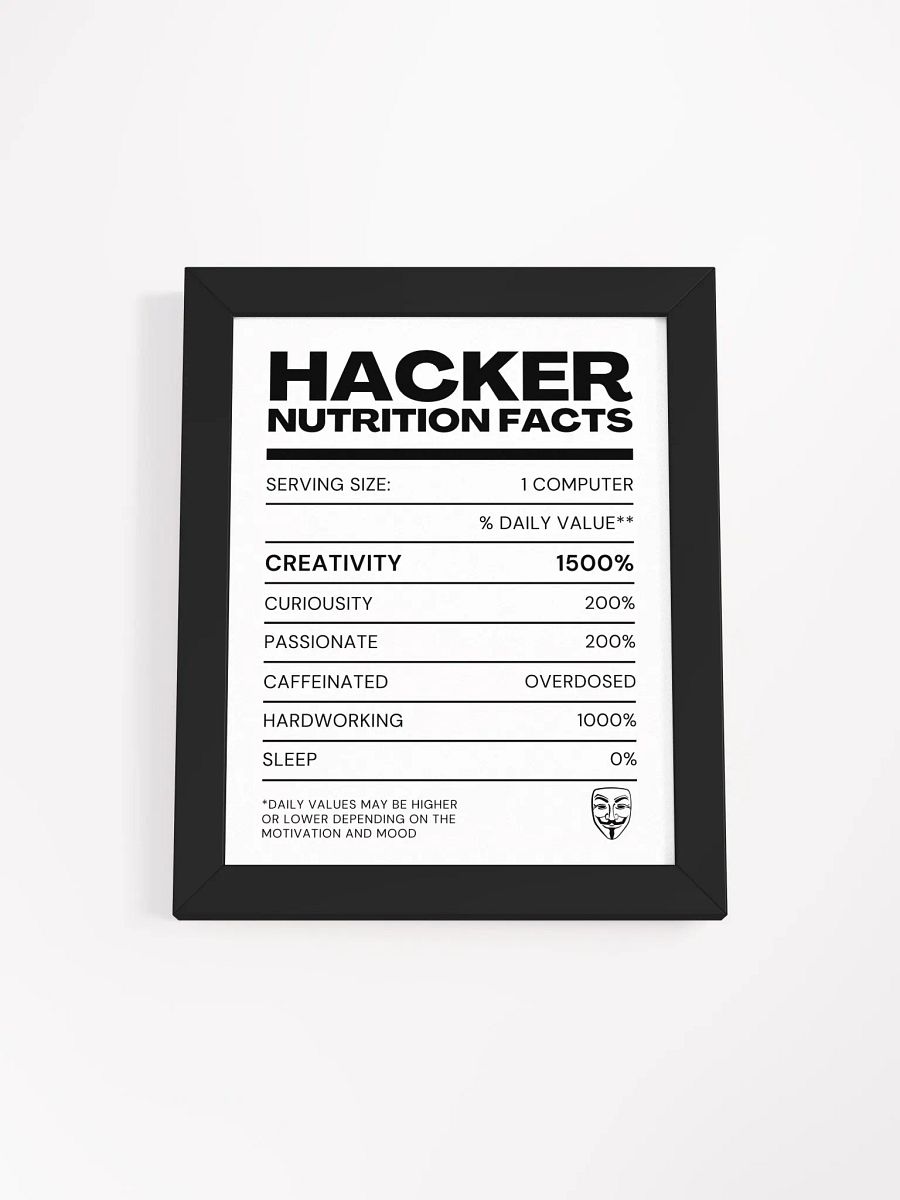 Hacker Wall Art 001 product image (1)