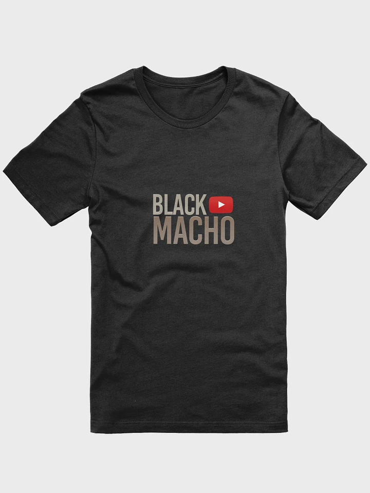 Black Macho YouTube Tee product image (1)