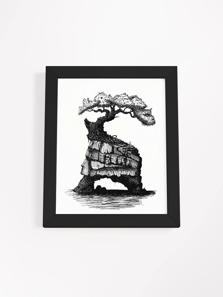 "A Rock" Framed Print product image (1)