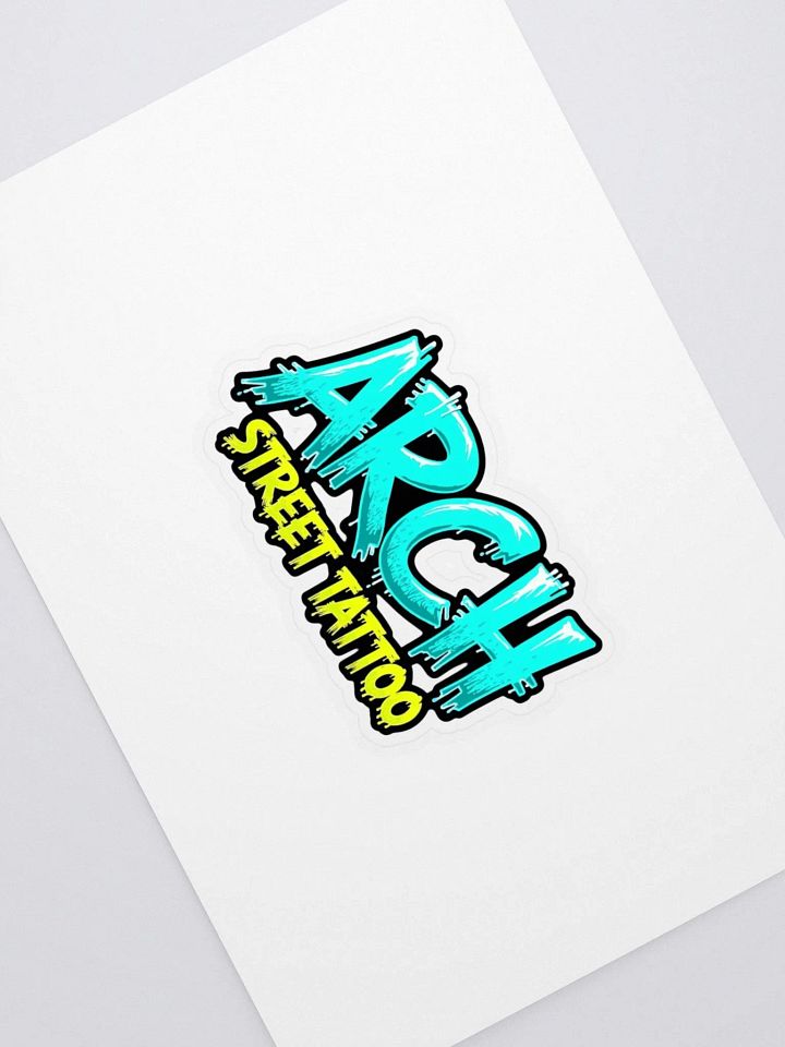 Arch Street Tattoo Custom Sticker Sheet product image (1)