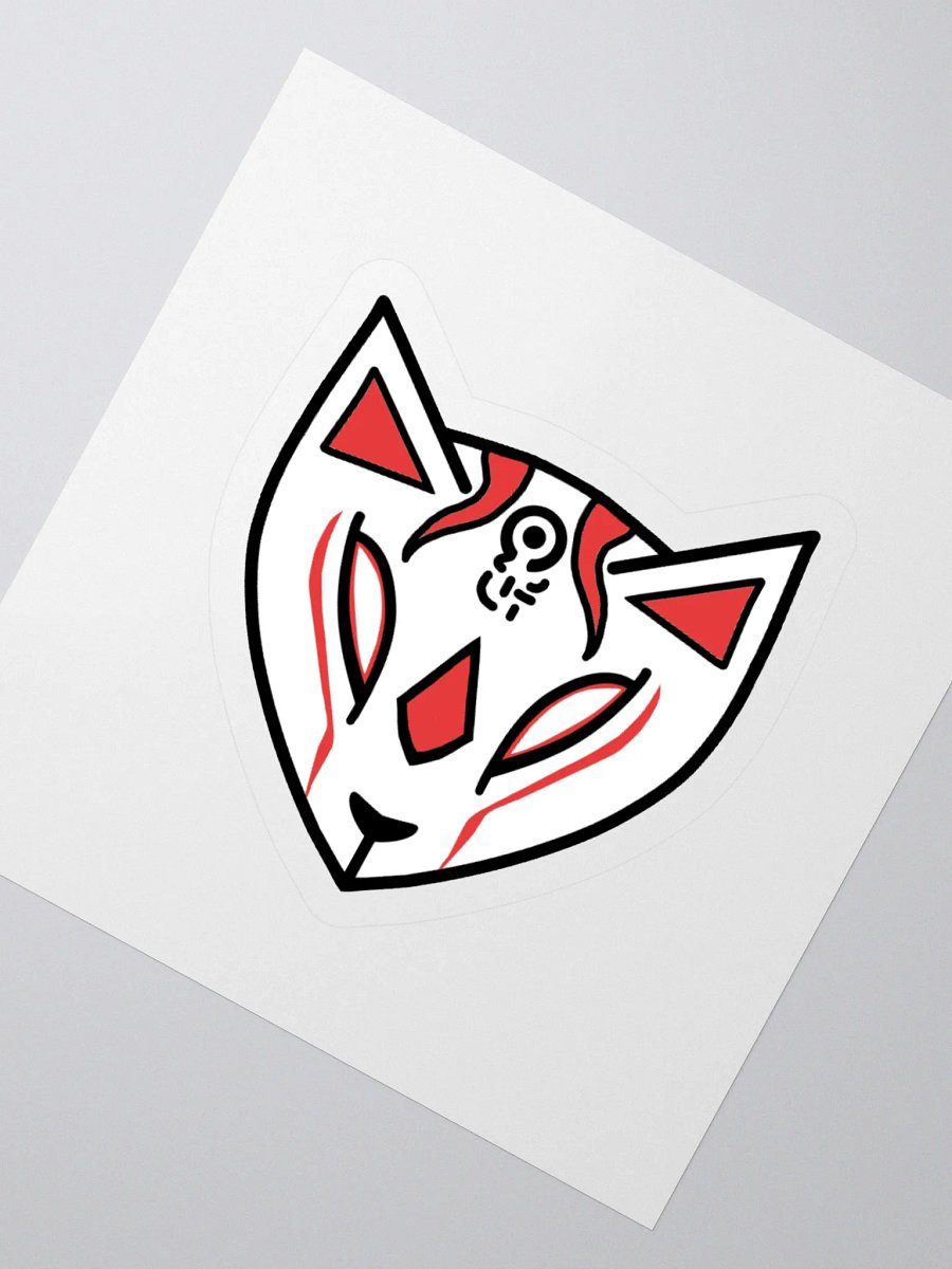 Yasumo Family Fox Mask Sticker product image (3)