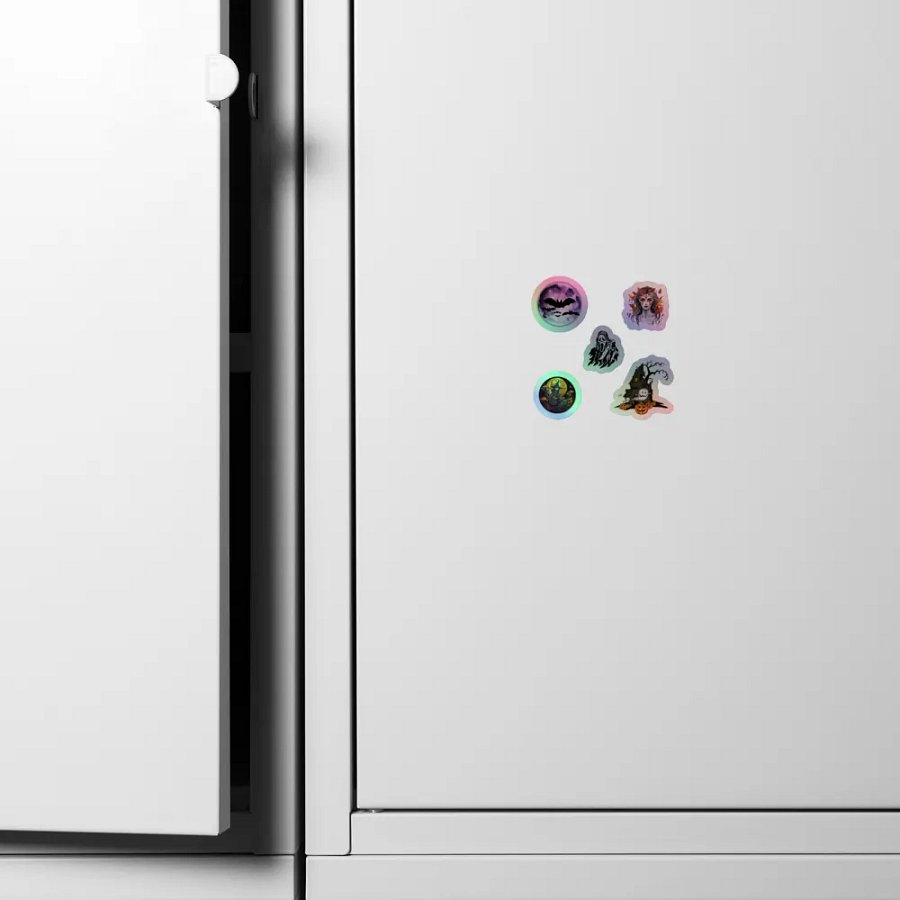 Halloween Holographic Sticker Specter product image (6)