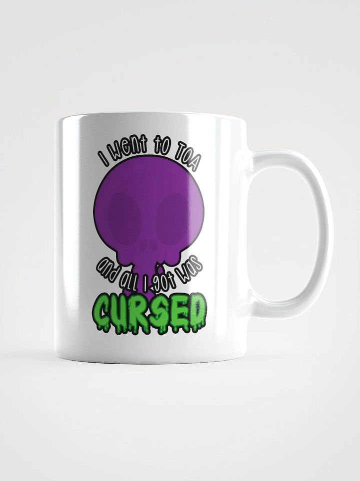 All I Got Was Cursed - Demon Hunter - White Glossy Mug product image (1)