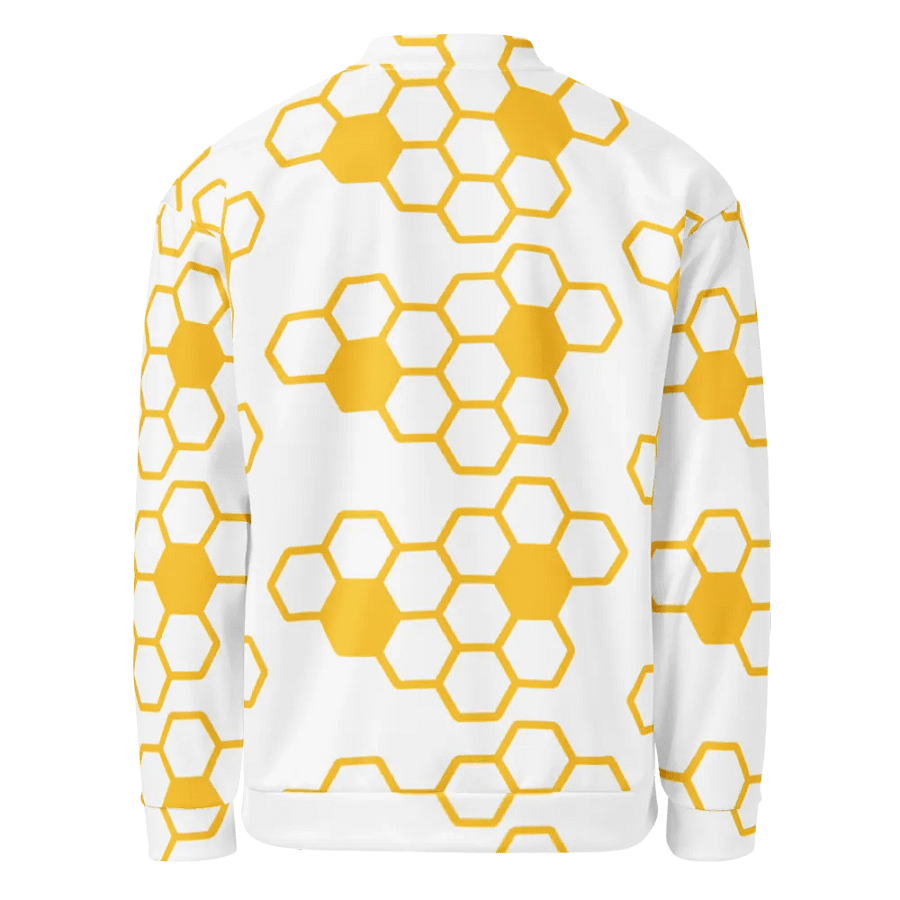 Honeycomb Hues All-Over Bomber Jacket product image (4)