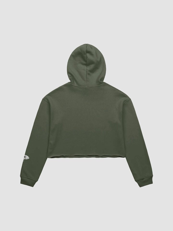 Outline Cuttlefish Crop Hoodie product image (6)