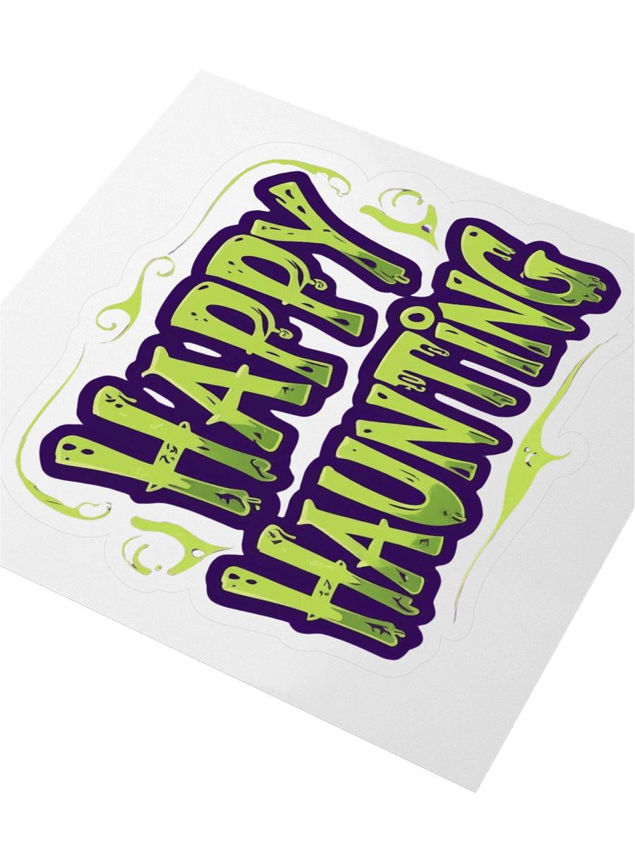 The Happy Haunting Sticker product image (1)