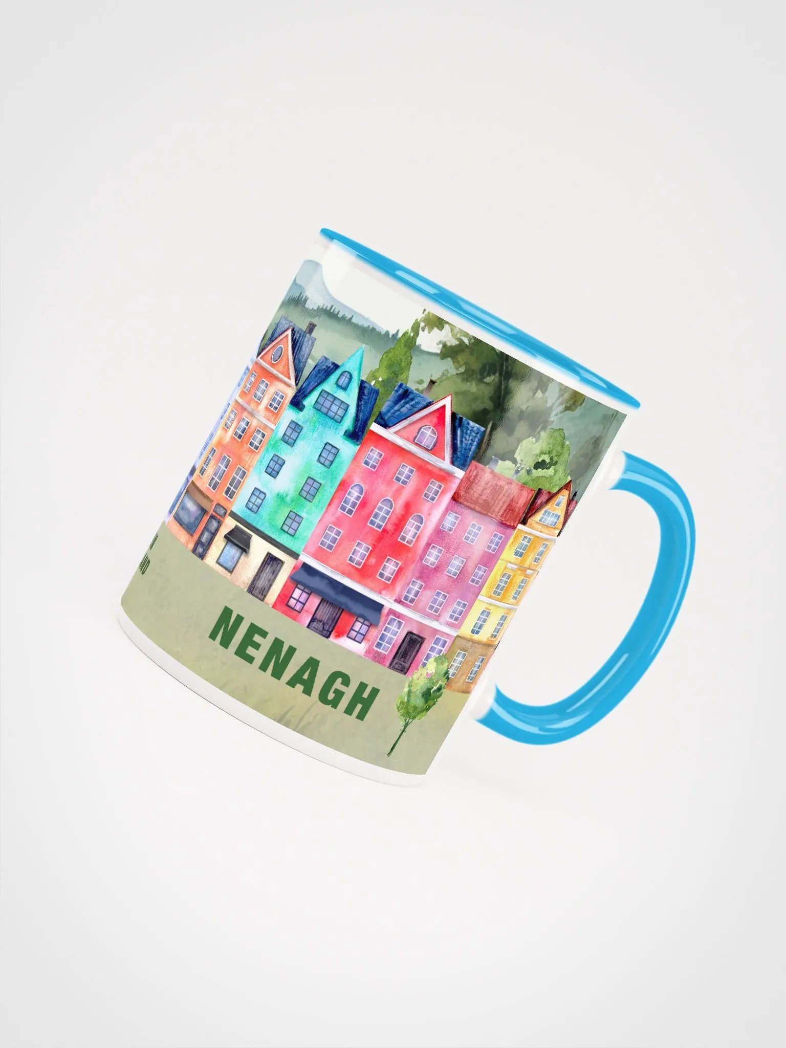 Nenagh: Turquoise mug product image (5)