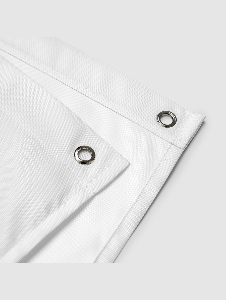 MSLA Logo Flag - White product image (3)
