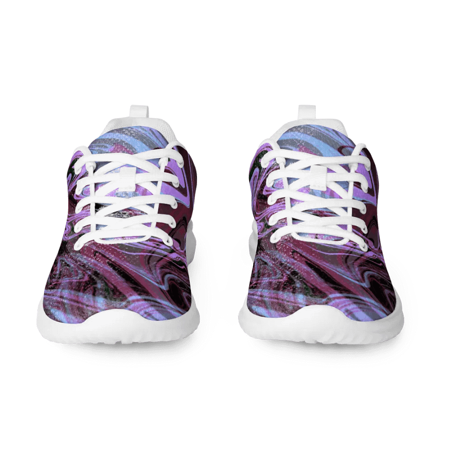 Psychedelic Swirl Women's Athletic Sneakers product image (8)
