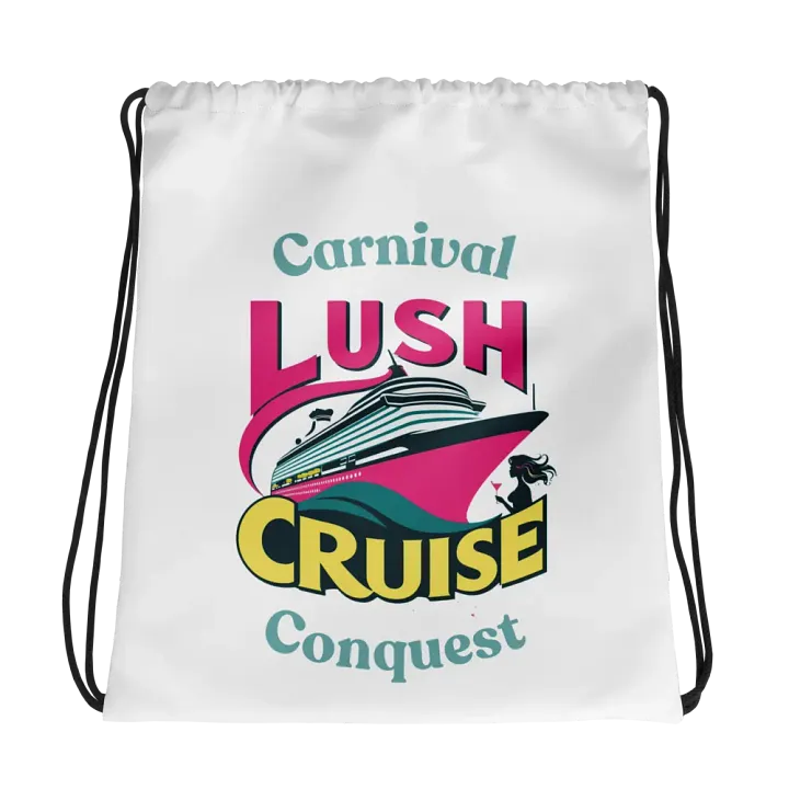 LUSH CRUISE All-Over Drawstring Adventure Bag product image (1)