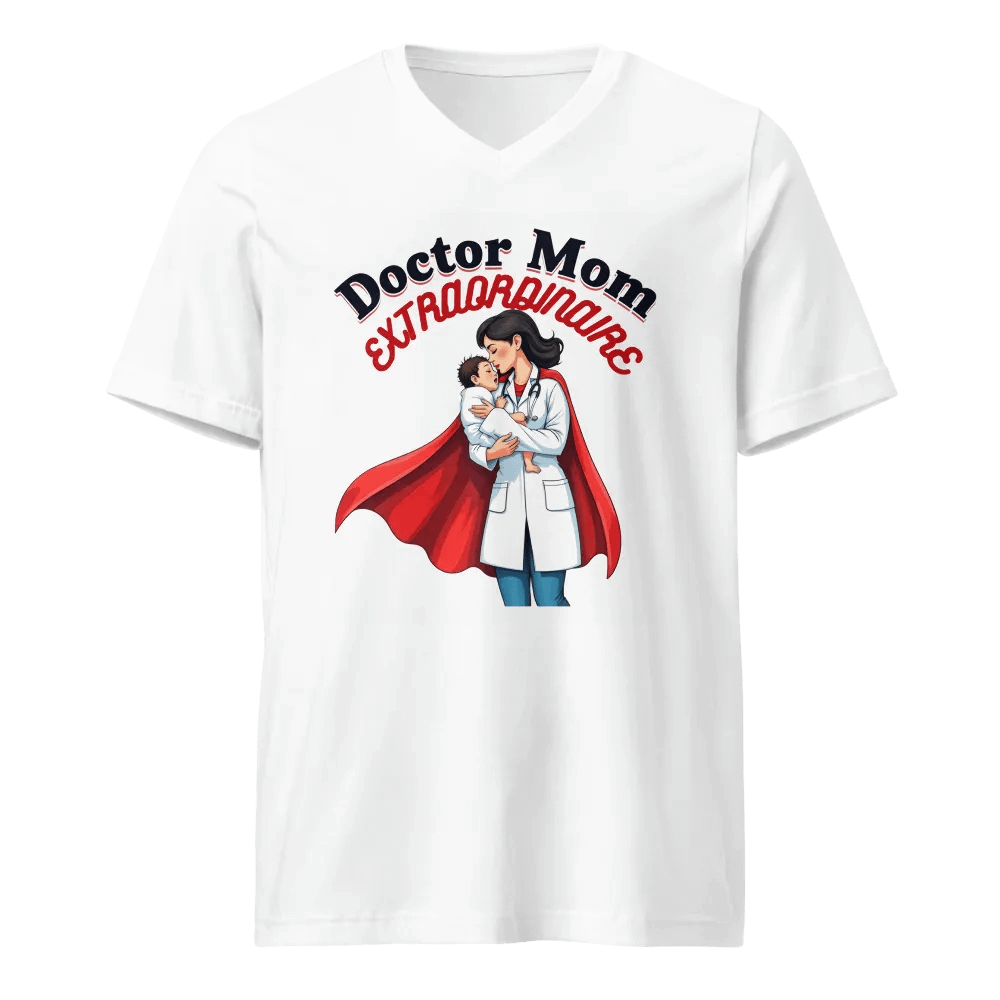 Doctor Mom Extraordinary V-Neck Tee product image (5)