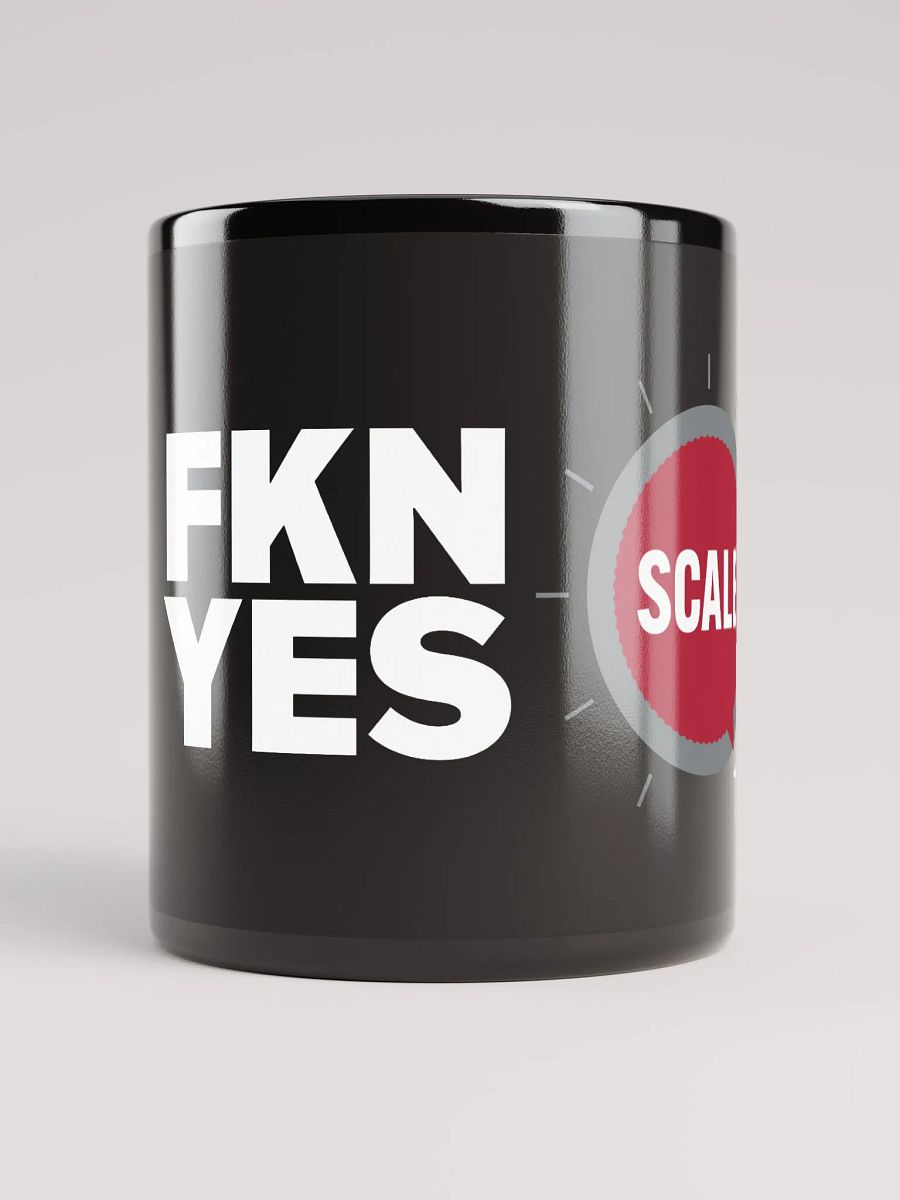 FKN YES Black Mug product image (5)