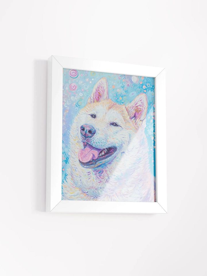 Whimsical Dog Smiles Framed Poster product image (2)