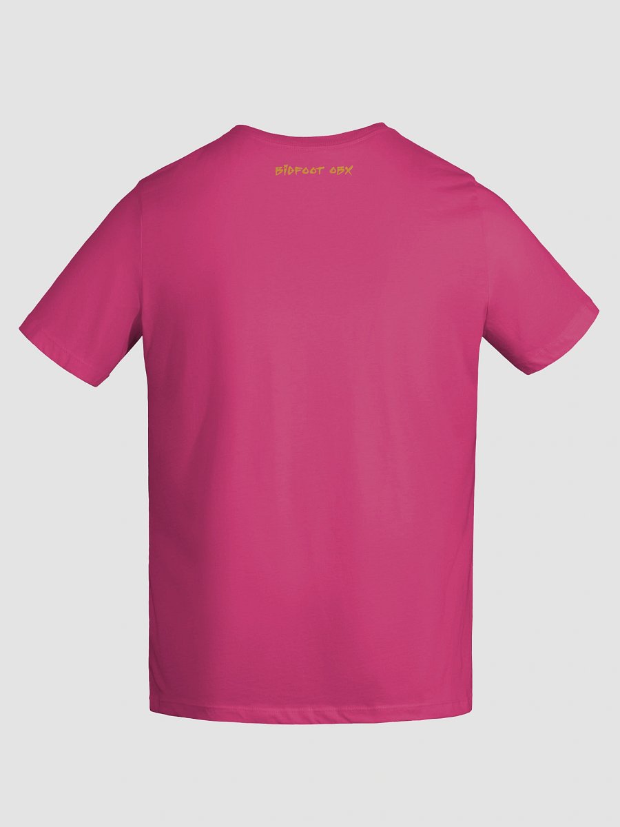 Destination Bigfoot Bronco Bigfoot Logo Bella+Canvas Women's Supersoft Relaxed-fit T-Shirt (Berry) product image (9)